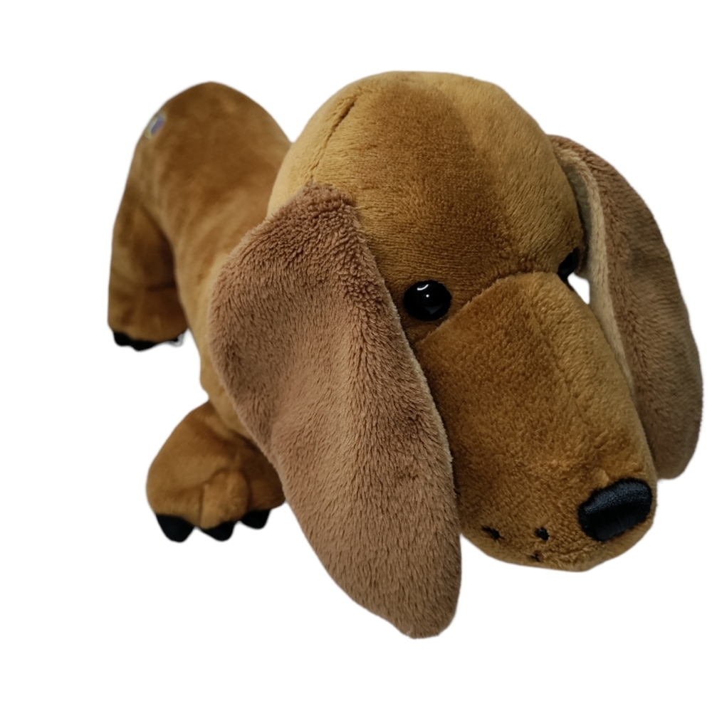 WEBKINZ CINNAMON DACHSHUND HM421 (Ret) EUC "NO CODE" WIENIE Dog plush stuffed